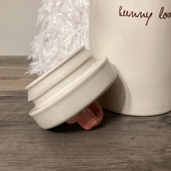 Rae Dunn TALL bunny love CANISTER - Picture 7 of 11